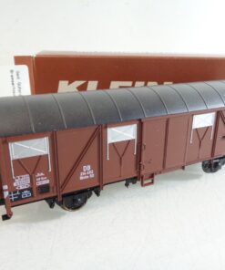 Klein Modellbahn H0 M+D 55/4 gedeckter Güterwagen der DBin OVP RR4253