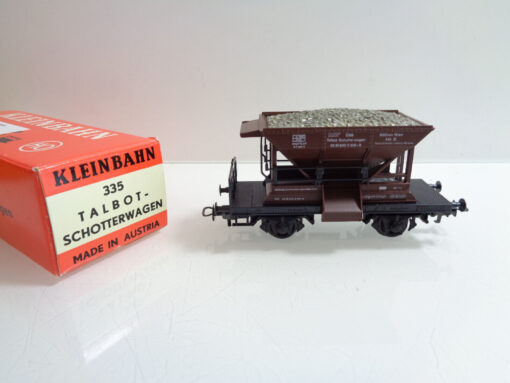 Kleinbahn H0 335 Talbot Schotterwagen mit Ladung der DB in OVP AR4833