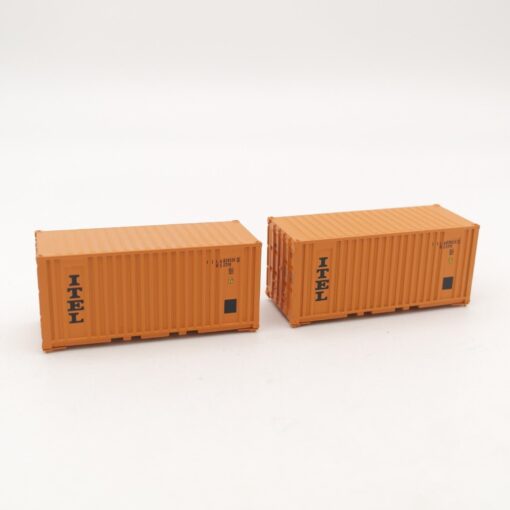 Konvolut 1:87 Set 20 'Container ITEL 2 Stück in EVP QR8937
