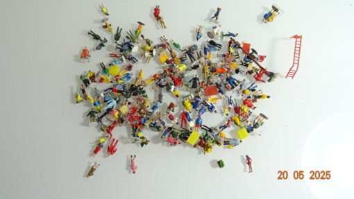 Konvolut H0 Figuren ca. 80 tlg. siehe Foto CK8356 o. – Bild 3