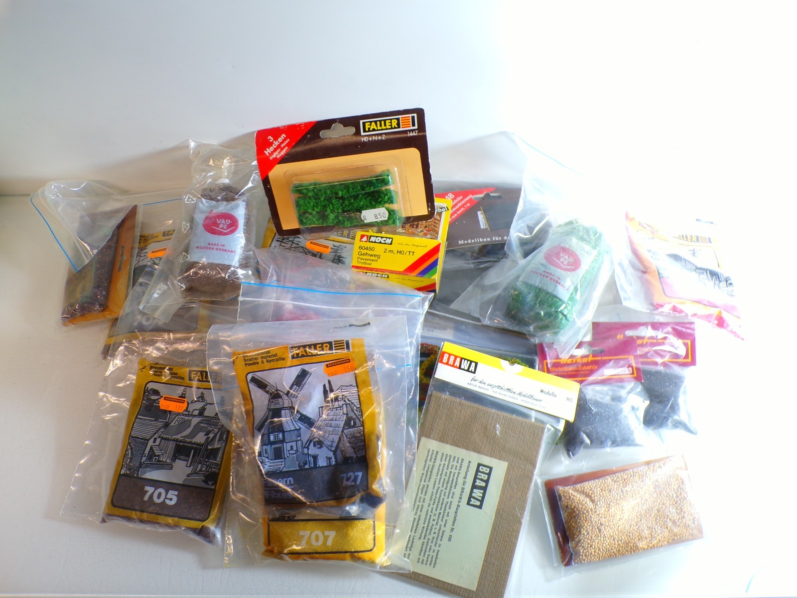 Konvolut H0 Landschaftsbau siehe Foto PK2542 o.