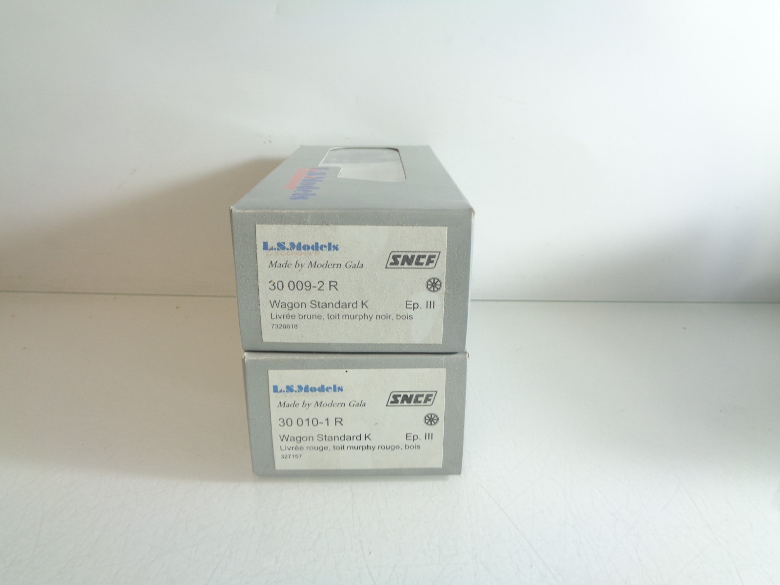 Konvolut L.S.Models H0 Leerverpackung 2 Stück siehe Foto PK2101