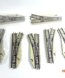 Konvolut Märklin H0 Handweichen M-Gleis 7.tlg siehe Foto CK4729 o.