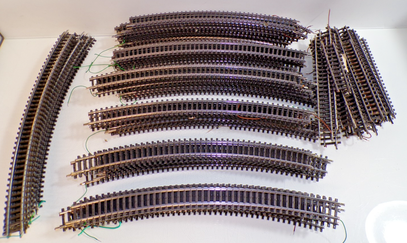 Konvolut Märklin H0 K Gleis ca. 100 Stück siehe Foto PK3175 o.