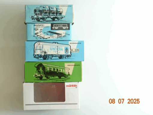 Konvolut Märklin H0 Leerverpackung 5 Stück siehe Foto CK9459 – Bild 3