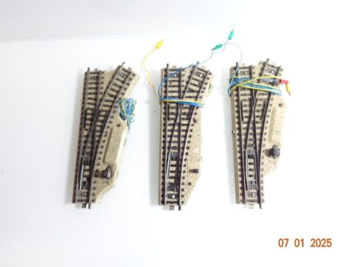 Konvolut Märklin H0 Weichen M-Gleis 3.tlg siehe Foto CK5170 o.