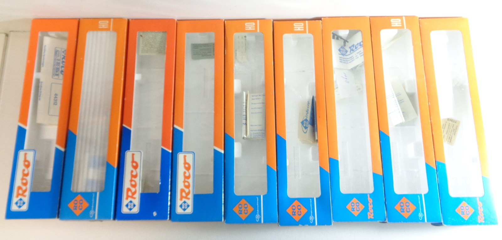 Konvolut Roco H0 Leerverpackung 9 Stück siehe Foto PK1916 – Bild 3