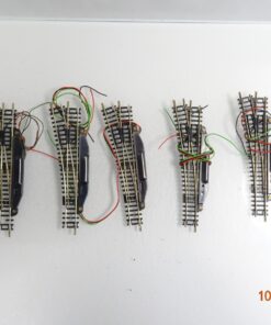 Konvolut Roco N 22262 elektr. Weiche links 5 Stück siehe Foto CK8735 o.