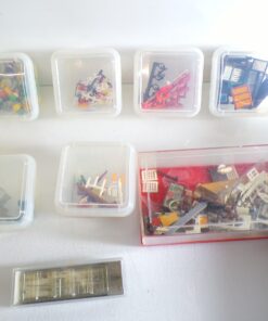 Konvolut Spur H0 Figuren Schilder, Fässer etc. siehe Foto PK2505