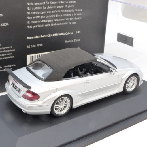 Kyosho 1:43 Nr.: B66961995 MB CLK (C209) DTM AMG Cabrio metallic, in OVP EB8016 – Bild 3