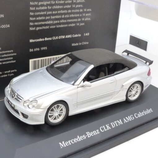 Kyosho 1:43 Nr.: B66961995 MB CLK (C209) DTM AMG Cabrio metallic, in OVP EB8016