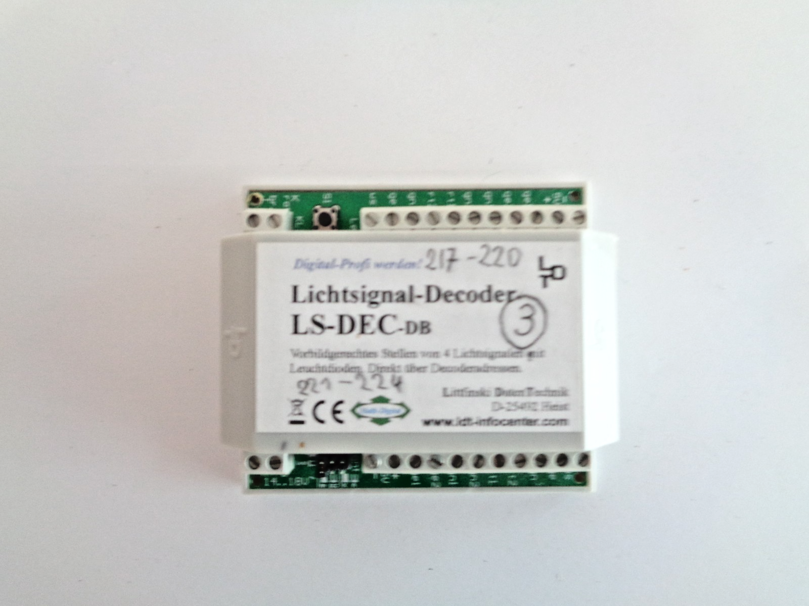 LDT LS-DEC-DB Lichtsignal-Decoder siehe Foto PK2845 o.