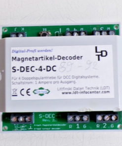 LDT S-DEC-4-DC Magnetartikel-Decoder mit Gehäuse siehe Foto PK2863 o.
