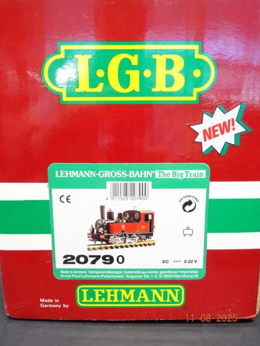 LGB Spur G 20790 Frankreich Dampflok Corpet-Louvet 030T neuwertig in OVP JL2232 – Bild 7