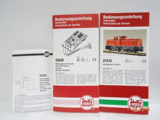LGB Spur G 21510 Diesellok BR 251 903-1 der DB Digital in OVP JL71 – Bild 3