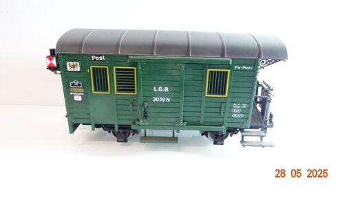 LGB Spur G 3019 Post Gepäckwagen mit Schlusslicht siehe Foto CK8553 o.