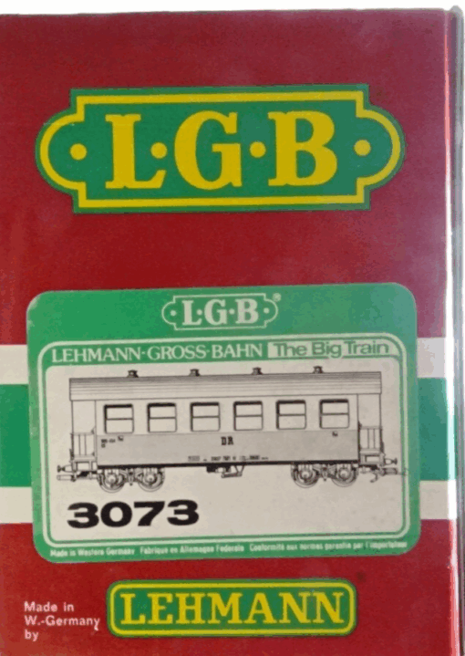 LGB Spur G 3073 Personenwagen Harzquerbahn 900-454 KB neuwertig in OVP CK7574 – Bild 3