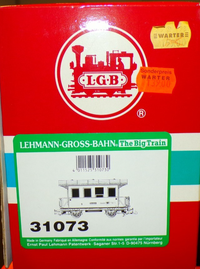 LGB Spur G 31073 Zillertalbahn 2. Kl. mit Bel. siehe Foto in OVP PK2436 – Bild 6