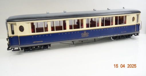 LGB Spur G 34650 Schweiz Personenwagen Pullman-Express beleuchtet in OVP JL105 – Bild 3