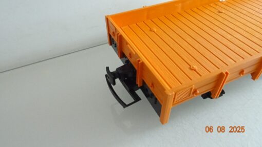 LGB Spur G 4010 Güterwagen Niederbordwagen orange siehe Foto PK403 o. – Bild 3