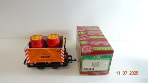 LGB Spur G 4044 oranger Grubenwagen "Sulzbach Rosenberg" siehe Foto CK9580