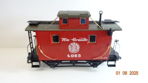 LGB Spur G 4065 US Rio Grande Caboose Güterzugbegleitwagen in OVP PK255