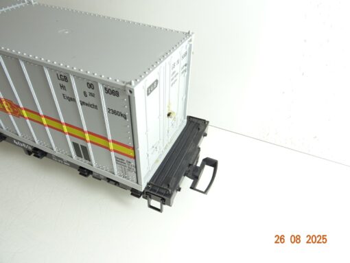 LGB Spur G 4069 Containerwagen 4-achsig siehe Foto in OVP PK816 – Bild 5