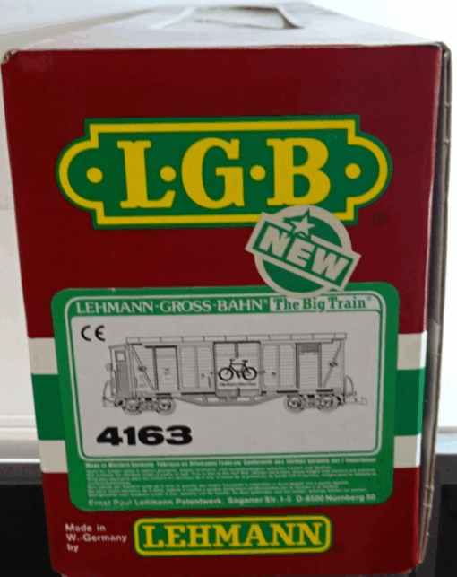 LGB Spur G 4163 Güterwagen Fahrradwagen ÖBB in OVP PK176 – Bild 6
