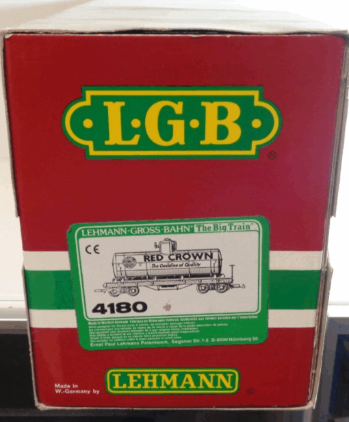 LGB Spur G 4180 US-Kesselwagen Red Crown siehe Foto in OVP PK1419 – Bild 6