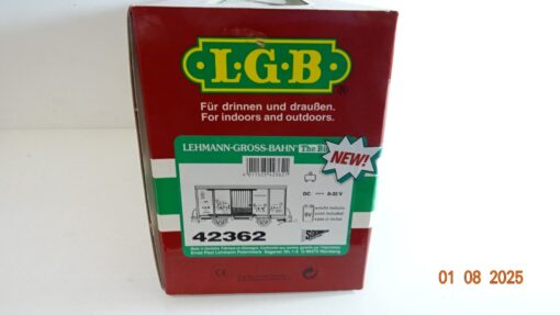 LGB Spur G 42362 Güterwagen Schafe Transportwagen mit Sound PK245 – Bild 6