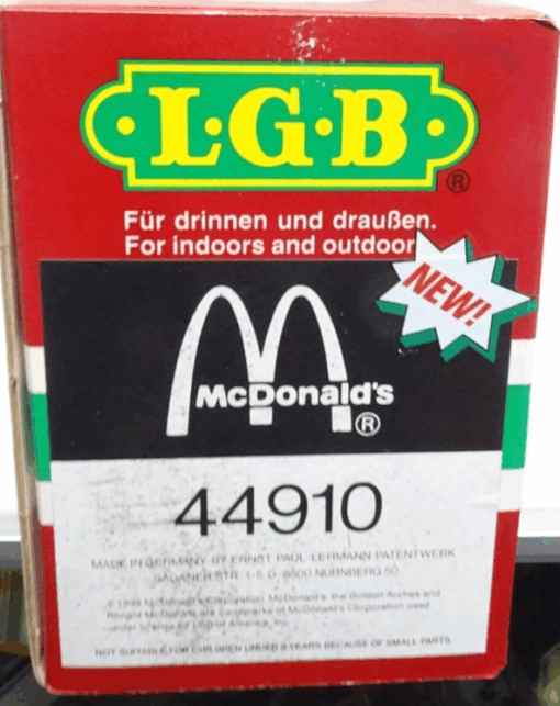 LGB Spur G 44910 US Box Car MC Donald's neuw. in OVP PK232 – Bild 6