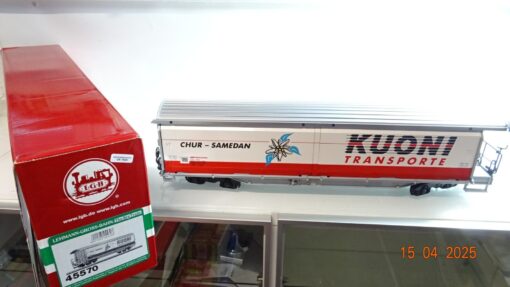 LGB Spur G 45570 RhB Schiebewandwagen KUONI neuwertig in OVP CK7535