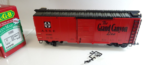 LGB Spur G 45910 Güterwagen Santa Fe Grand Canyon neuwertig in OVP AR6333