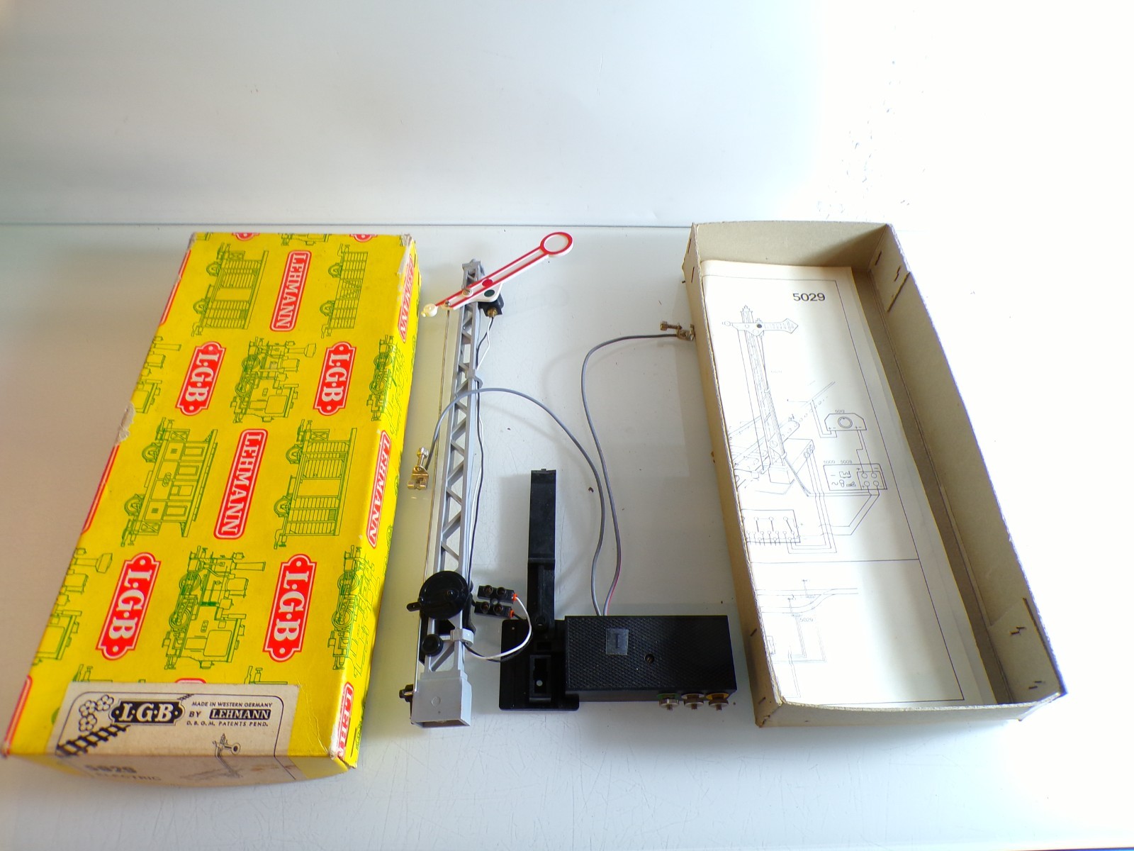 LGB Spur G 5029 Flügelsignal siehe Foto in OVP PK2315