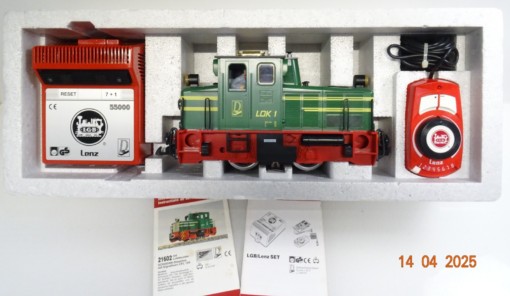 LGB Spur G 55100 Digital Startset Diesellok Schoema Sound neuwertig in OVP JL64