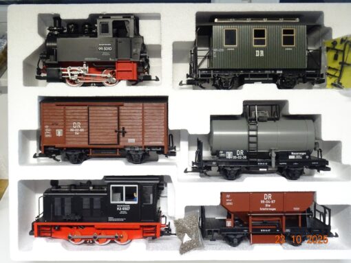 LGB Spur G 70500 Digitales Startset mit Dampflok und Diesellok Top in OVP JL3796 – Bild 3
