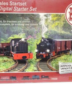 LGB Spur G 70500 Digitales Startset mit Dampflok und Diesellok Top in OVP JL3796