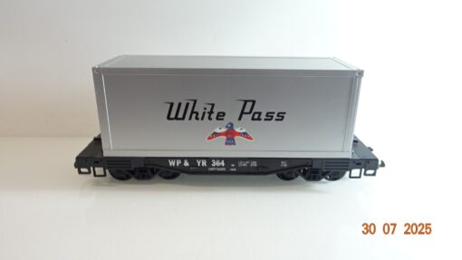 LGB Spur G US Container-Wagen der White Pass & Yukon # 364 in OVP PK136