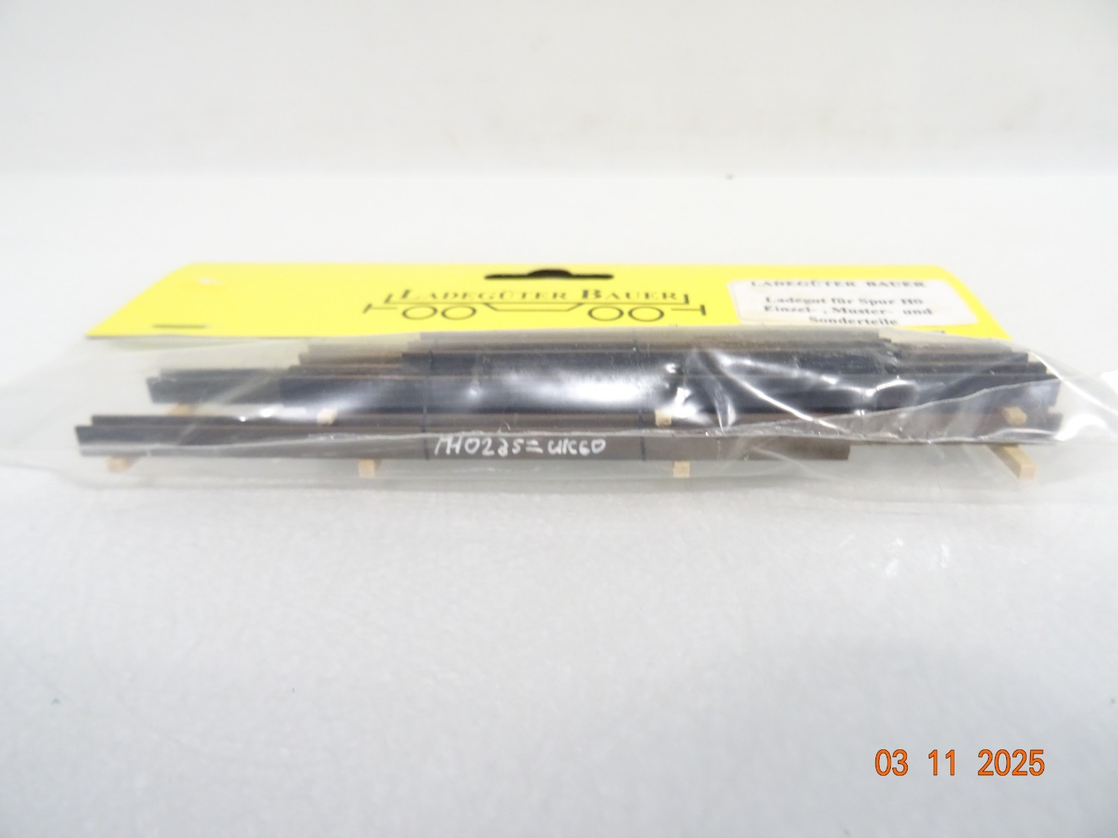 Ladegüter Bauer H0 Ladegut Einzel-, Muster und Sonderteil 130 mm in OVP RR4283 – Bild 3