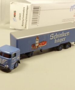 Lemke Minis 1:160 LC3622 Büssing Commodore Sattelzug Schinkenhäger in OVP EX6152