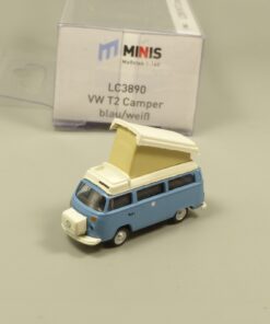 Lemke Minis 1:160 LC3890 VW T2 Camper blau/weiß in OVP EX6180