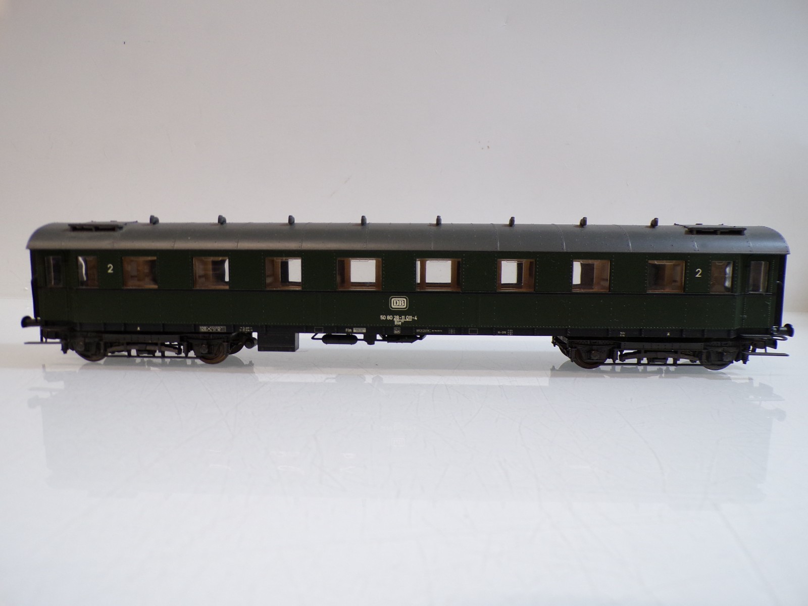 Liliput H0 84200 Personenwagen 2.Kl. der DB in OVP BH2050 – Bild 3