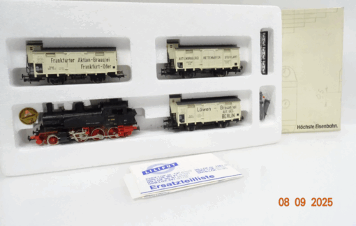 Liliput H0 891 Bierzug-Set 4tlg. mit Dampflok BR 91 1008 der DRG in OVP JL2855