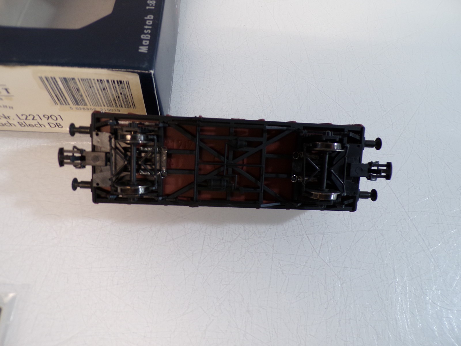 Liliput H0 L221901 offener Güterwagen Villach Blech der DB in OVP BH1779 – Bild 4