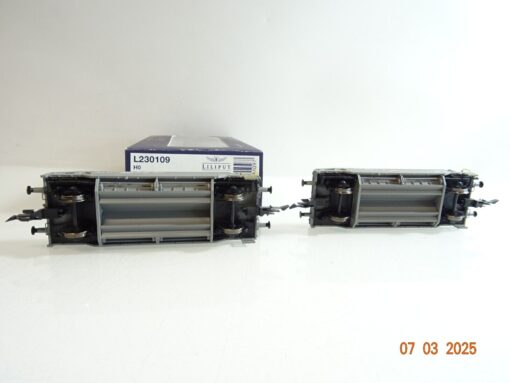 Liliput H0 L230109 Schotterwagen-Set 2 tlg. der SBB in OVP PR6440 – Bild 4