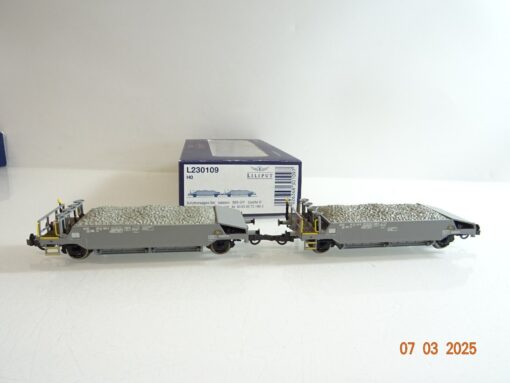 Liliput H0 L230109 Schotterwagen-Set 2 tlg. der SBB in OVP PR6440