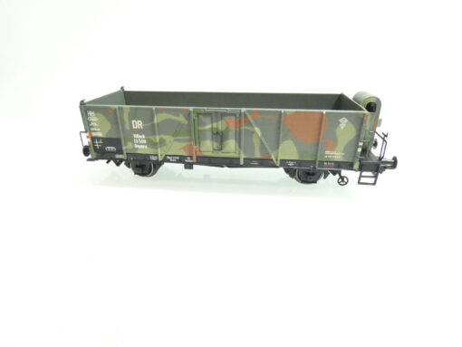 Liliput H0 L235281 AC Offener Wagen Ommru der DRB in Tarnfarbe in OVP AR4554 – Bild 3