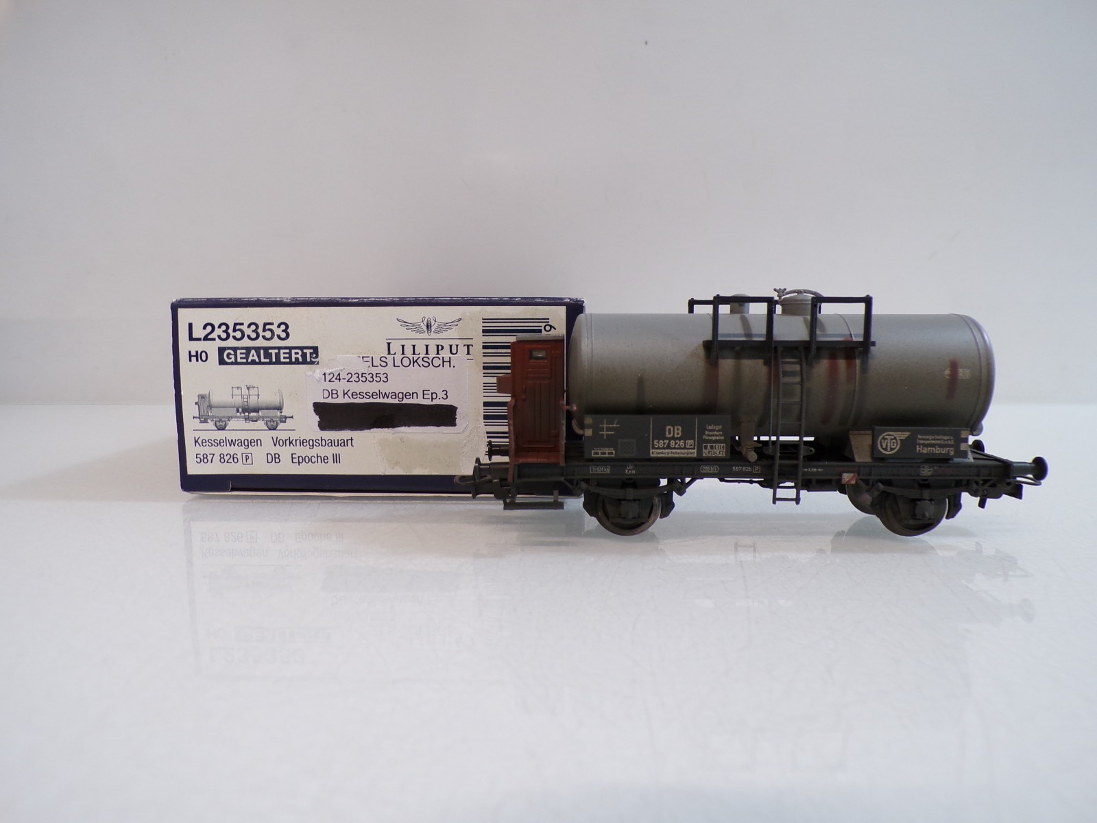Liliput H0 L235353 Kesselwagen VTG Bremserhaus der DB in OVP BH1772