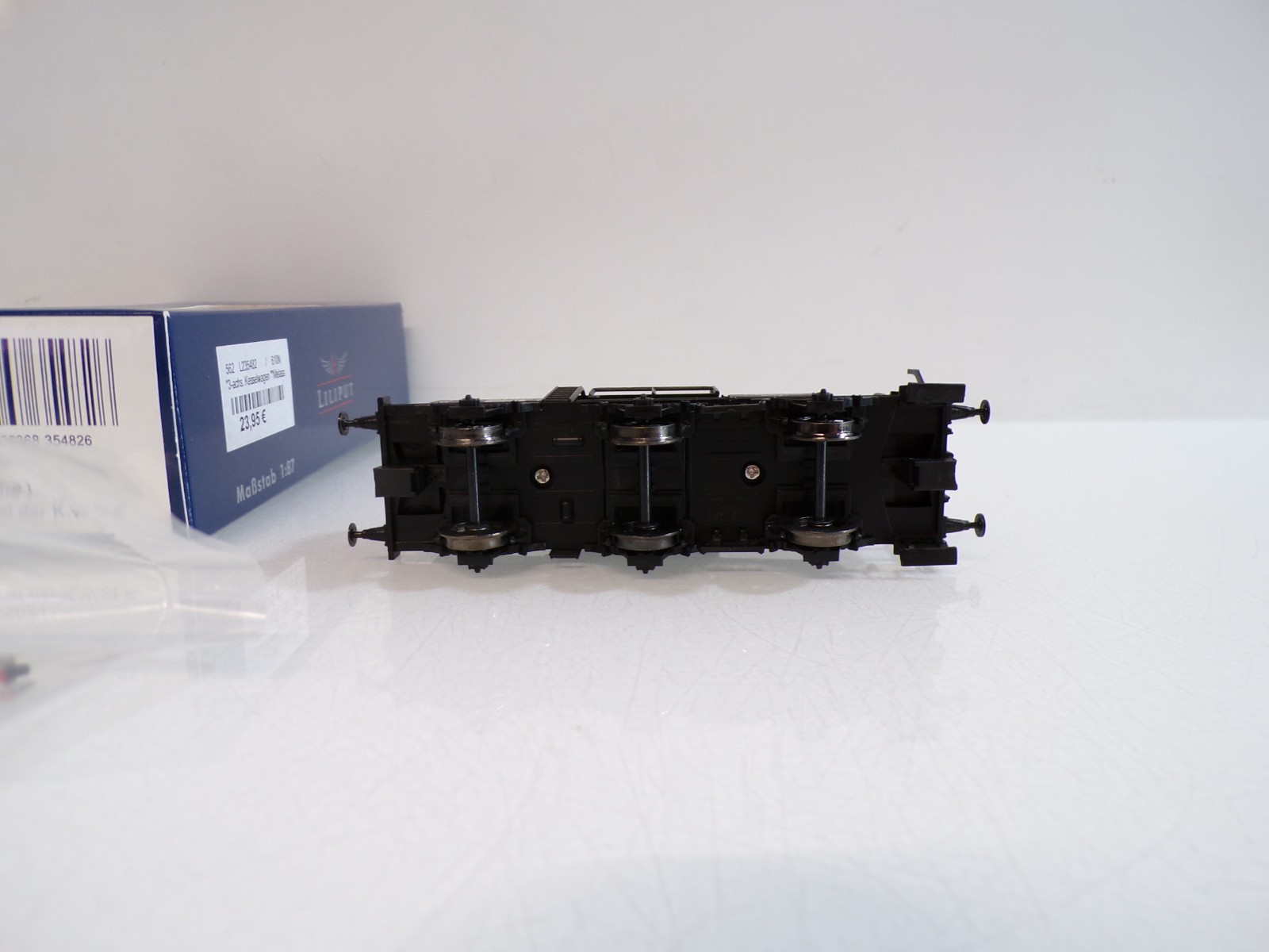 Liliput H0 L235482 Kesselwagen Melassewagen der K.W.St.E. in OVP BH1773 – Bild 4