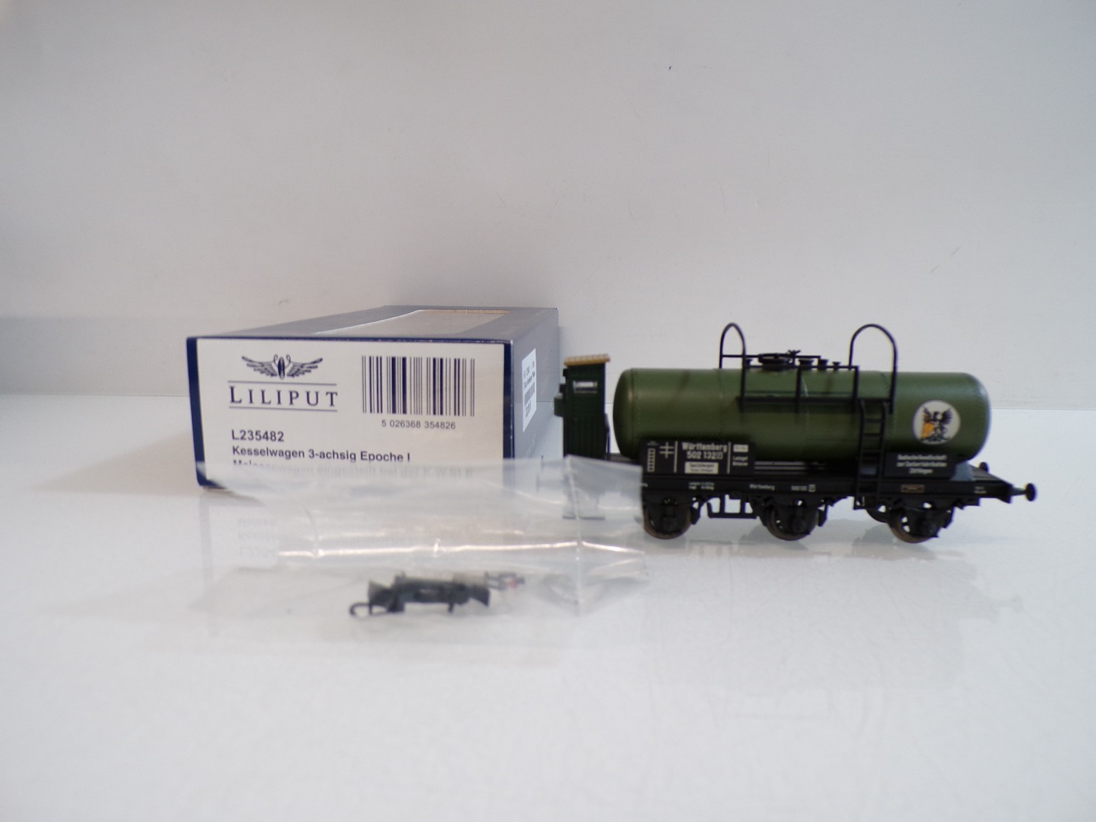 Liliput H0 L235482 Kesselwagen Melassewagen der K.W.St.E. in OVP BH1773